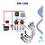 Kit Cabos de Velas VW Gol G4 Saveiro Polo Gauss Original - Imagem 3