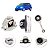 Kit completo Coxim Calço Fox Gol Polo Saveiro Voyage 1.0 1.6 - Imagem 1