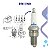 Kit 4 Velas de Ignicao Gauss Honda Civic G7 Accord - Imagem 3