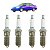 Kit 4 Velas de Ignicao Gauss Honda Civic G7 Accord - Imagem 1