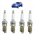 Jogo de 4 Velas Ignicao Motor Ford Ka Fiesta Gauss - Imagem 1