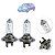 Par Lâmpadas Farol H7 Gl19h7 12v 55w Halógena Farol Alto E Baixo - Imagem 1