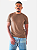 Camiseta JUST GO Slim Marrom - Imagem 2