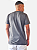 Camiseta JUST GO Long Mescla Grafite - Imagem 3