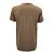 Camiseta JUST GO Long Mescla Marrom - Imagem 6