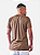 Camiseta JUST GO Long Mescla Marrom - Imagem 5
