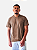 Camiseta JUST GO V Marrom - Imagem 2