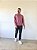 Camiseta JUST GO Slim Manga Longa Vinho - Imagem 3