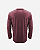 Camiseta JUST GO Slim Manga Longa Vinho - Imagem 5