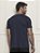 Camiseta JUST GO Henley Marinho - Imagem 4