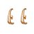 Brinco Ear Hook Lince | Folheado a Ouro 18K - Imagem 2