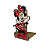 Suporte Porta Rolo Papel Toalha Decoração Minnie Cozinha - Imagem 3