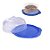 BOLEIRA DE PLASTICO GOLD COM TAMPA 13X26,5CM - Imagem 2