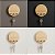 Porta-Chaves Decorativo de Parede Minimalista Madeira – Organizador com 3 Pinos Moderna - Imagem 3