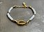 Pulseira Branca com Búzio Dourado - Imagem 4