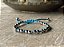 Pulseira Basic Azul com Nós - Imagem 1