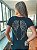 Camiseta T-Shirt Preta com Asas - Imagem 1