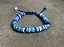 Pulseira Borrachinhas Tons de Azul - Imagem 4