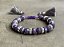 Pulseira Roxa com Pingente Tassel - Imagem 5