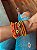 Kit de Pulseiras Laranja e Amarelo - Imagem 1