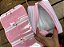 Necessaire Listrado Rosa - Imagem 4