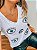 Camiseta T-Shirt Olho Grego Branca - Imagem 2