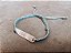 Pulseira  Macramê Plaquinha Love - Imagem 2