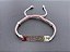Pulseira  Macramê Rosa “Blessed” - Imagem 1