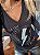 Camiseta T-Shirt Manga 3/4 Raio- Tam P - Imagem 1
