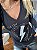 Camiseta T-Shirt Manga 3/4 Raio- Tam P - Imagem 2