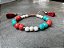 Pulseira Tricolor com Pingente Tassel - Imagem 5