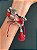 Kit de Pulseiras Vermelhas com Prata - Imagem 3