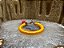 Pulseira Seda Amarela com Tassel Rosa - Imagem 3