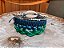 Kit de Pulseiras Azul-Marinho e Verde - Imagem 1
