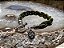 Pulseira de Couro Trançado Verde Militar - Imagem 3