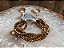 Pulseira Cristais Dourados - Imagem 2