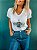 Camiseta T-Shirt Branca - Rock - Tam P - Imagem 1