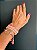 Kit de Pulseiras Cordão Rosa Salmão - Imagem 3