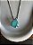 Conjunto Colar e Brinco Pedra Gota Azul - Imagem 10
