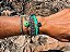 Kit de Pulseiras Verde com Olho Grego - Imagem 1