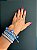 Kit de Pulseiras Azuis com Olho Grego Azul - Imagem 2