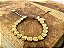 Pulseira Hematita Folhas Douradas - Imagem 3