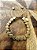 Pulseira Hematita Folhas Douradas - Imagem 4