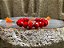 Pulseira Macramê Vermelha com Pingente Tassel - Imagem 1