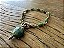 Pulseira Verde com Pingente Coração - Imagem 2