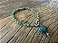 Pulseira Verde com Pingente Coração - Imagem 4