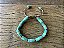 Pulseira Verde Borrachinhas - Imagem 2