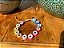 Pulseira Borrachinhas Olho Grego Coloridas - Imagem 2
