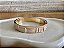 Pulseira Bracelete Rose e Bege - Imagem 1
