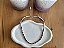 Colar Choker Retângulos Prateado - Imagem 5